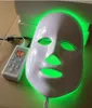 PON LED PDT wybielanie skóry maska ​​twarzy LED LED TERGHTOPE REJUVEVENation 7 Colours Beauty Mask6774528