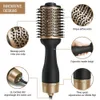 Dryer New Hot Air Brush 5 In1 Professional Multifunction Hair Dryer Comb for Fine Ionic Anion Blower Best Round Hairbrush Styling Tool