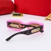 Neue heiße coole Sonnenbrille sechseckiger rechteckiger Rahmen dunkelgrün bernsteinfarben Damensonnenbrille Designer Styling Küstenbrille Gold Leopard dekorativ