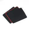 210 * 260mm black anti slip mouse pad thick and comfortable computer mouse pad universal rubber game pad 240113