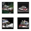 Lepin Blocks Mod King 27020 Gioco cinematografico Technic Versione statica Ghost Bus Building 603 pezzi Giocattoli dei mattoni per i bambini Regalo Consegna di goccia Dhhsl