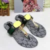 2024 sandalias de lujo para mujer, sandalias con doble Web, sandalias de diseñador para mujer, chanclas, zapatillas de playa a la moda