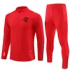 23 24 Flamengo Soccer Tracksuits 2022 Diego E.Ribeiro Gabriel B. Gabi Pedro Vidal de Arrascaeta Gerson B.Henrique Long Sleeve Tracksuit Jacket Set