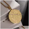 Pendentif Colliers Haute Qualité Collier En Acier Inoxydable Catholique San Benito Médaille Hommes Femmes Amets Prière Relius Bijoux Drop Livraison Dhvfq