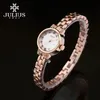 Mini Lady Women's Watch Japan Quartz Fashion Hours Dress Armband Simple Alloy Business Girl Valentine Birthday Present Julius Box 240112