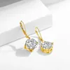 Redwood marque Total est 24ct 7mm boucles d'oreilles rondes avec certificat bijoux de fête de mariage pour les femmes cadeau tendance 240112