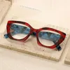 Solglasögon i kattögonoptiska glasögon Kvinnor Myopia Recept Hyperopia Reading Anti Blue Light