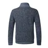 Automne et hiver pulls chauds pour hommes laine de cachemire fermetures à glissière cardigan manteaux de laine vestes tricotées décontractées pour hommes vêtements pour hommes 240113