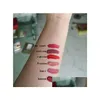 Gloss à lèvres Stila Makeup Stay All Day Rouge à lèvres liquide et kit de top coat Glitterati Collection en 6 nuances Ensembles cosmétiques mats Drop Delive Otanq