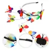 Bérets papillon fascinateur bandeau cheveux fête danse accessoire pour les femmes