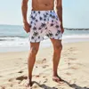 Pantalones cortos para hombres Playa 2024 Verano Secado rápido Impreso Trajes de baño Trajes de baño para hombre Transpirable Casual Deporte Natación Troncos
