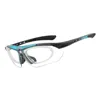 Lunettes de soleil photochromiques pour hommes et femmes, verres de vélo avec monture pour myopie, polarisées, lunettes de vélo de route, 230920