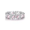 2024 anello di design anelli di fidanzamento per le donne gioielli di lusso per le donne S 925 anello in argento designer di moda taglia 5-9 regalo per ragazze da donna