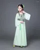Stage Wear Amateurs de danse traditionnelle en Chine Vêtements pour enfants Hanfu Rouge Rose Ciel Bleu Blanc Halloween Fille