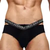 Calzoncillos moda para hombre calzoncillos calzoncillos de algodón transpirable hombres breves bragas para gay u convexo masculino sexy cómodo