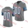 David Montgomery Josh Paschal Jack Campbell Jahmyr Gibbs Detroit voetbalshirt Jake Funk Jameson Williams 17 Michael Badgley Jerseys Custom Stitched