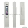 Ph Meters Wholesale Digital Tds Meter Monitor Temp Ppm Tester Pen Lcd Meters Stick Water Purity Monitors Mini Filter Hydroponic Tester Dhfqr