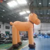wholesale free ship outdoor activities Xmas 13ft Tall Inflatable Reindeer Giant Christmas Deer Cartoon Ground Balloon For