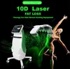 2024 Nouvelle arrivée 10D Laser Fat Burning Machine Emerald Laser Minceur Dispositif LLLT thérapie Perte de poids Traitement de la cellulite Fat Cavitation 10D 532nm Greenlaser