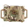 MOLLE IFAK POUCH AID Tactical Aid System System Kit Bag Multiprose EMT Outdoor Heaking Heaking 240112