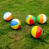 Nuovi palloncini per feste Palla gonfiabile a colori da 30 cm Bambini che giocano a palla d'acqua Pallone da spiaggia a 6 colori Pallone da spiaggia Giochi con la palla arcobaleno per bambini