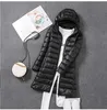 Women Spring Jacket Ultralight Thin Packable Down Long Jacket Female Hat Detachable Slim Fit Skirt Coat Portable Outwear 240112