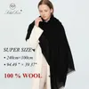 Luxus Marke Winter Kaschmir Schal für Frauen Wolle Schals Große größe Herbst Poncho männer Frauen Pashmina Weibliche Foulard Bufanda 240112