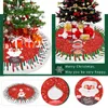 Weihnachtsdekorationen, Baumteppich, 77,9 cm, klassische Muster, Weihnachtskleid, Bodendekoration, Festival-Party-Ornament