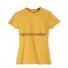 Camiseta feminina mrmt 2023 novas camisetas meia gola alta camiseta feminina para algodão feminino apertado cor sólida tops camisetas mulher tshirtephemeralew