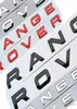 Car Styling Hood Trunk Logo Badge Sticker för Range Rover Sport Evoque Discovery ABS Car Styling Trunk Logo Letters Emblem1783255
