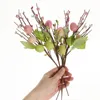 Dekoratif Çiçekler 4pcs Paskalya Yumurta Dal Şubeleri Vazo Düzenlemesi Yapay Simülasyon Berry Kesimler Kapalı Ev Dekor