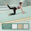 Yogamatte mit einer Dicke von 10 mm, rutschfest, Pilates, Fitness, umweltfreundlich, reißfest, Damen 240113