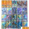 100 a 300pcs sem repetição para jogar cartas de coleta de jogos Toys Trading GX Mega ex