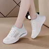 2024 spring women shoes Hiking Running soft Casual Mesh Shoes fashion Black pink beige gray Trainers large size 35-41