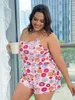 Fatos femininos 2024 atacado plus size grande-size camisola mulher grande sexy confortável casa roupas nightwear lounge conjunto