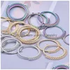 Hangende kettingen 4pcs roestvrij staal liefde maan kruis kleine items charmes voor vrouw ketting oorbellen mtipurpose accessoires diy drop dhmoy