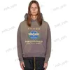 Heren Hoodies Sweatshirts 23FW Zware Stof Vintage Gewassen Koffie Ash Hoodie Met Capuchon Heren Dames 1 1 Oversized Klassieke Print Truien Sweatshirts T240113