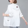 Vestes pour femmes 2024 été coupe-vent mince femme manteau à capuche ample décontracté Protection solaire vêtements d'extérieur haut pour femme