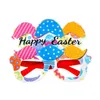 Andere feestelijke feestartikelen Paasfeest Brilmontuur Chick Egg Bunny Happy Po Props Booth Glass Kids And Adts Spring Drop Deliver Dhvjf
