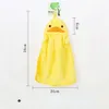 New Gift Sets Baby Nursery Hand Towel baby bath towels Toddler Soft Plush Cartoon Animal Wipe Hanging Bathing Towel For Children Towel