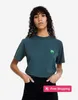 여자 티셔츠 Maison Kitsune 여성 디자이너 Tshirt 자수 여름면 티셔츠 라운드 목 짧은 슬리브 티셔츠 여성 티 S73O 11
