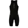 Herrspårar Mens Tracksuits Roka Triathlon ärmlös Simning och kör sportkläder Bodysuit Outdoor Tights Skin Suit 220914 D DHUG1