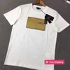 Damen-T-Shirt, modisches Herren-Designer-T-Shirt, hochwertige Damen-Top-Männer, Gold-Buchstabe, T-Shirt, bedruckt, kurzärmelig, Rundhalsausschnitt, Baumwolle, T-Shirts, Polo, Übergröße, S-5XL, TRBB