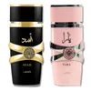 Yara 100 ml av lattafa långvarig parfymkvinnor dubai arabiska parfym högkvalitativt snabbt fartyg