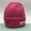 2024 Ny lyxig stickad gannio Brimlös hatt, mäns lyxstickad hatt, kvinnors hatt, vinterhatt, höst varm hatt, skidåkning klassisk casual utomhusmonteringshatt