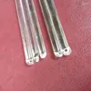 Chandelier Crystal 10pcs/lot 8 150/200/300mm Round Glass Stick/glass Rod Prism DIY With Single Hole Lighting Accessories