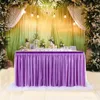 6ft Pink Tulle Tutu Table Skirt Tablecloth for Sweet Baby Shower Girl Gender Reveal Unicorn Birthday Party Cake Decoration 240112