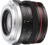 50mm F1.4 Big Aperture APS-C Manual Focus Mirrorless Camera Lens Fit for Sony Alpha ZV-E10 A7IV A6400 A7II A7SIII A7III A7C A6600 A6100 A7RIV A6000 A7RIII Nikon Canon