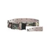 Mens/Women Waistband Nylon Mountaineering Outdoor Sports Knit Belt Students Tactical Camouflage 6 Colors Sell1 Drop Delivery