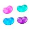 Silicone wrist heart-shaped transparent ergonomic mouse pad cool hand pillow pad for office computers 240113